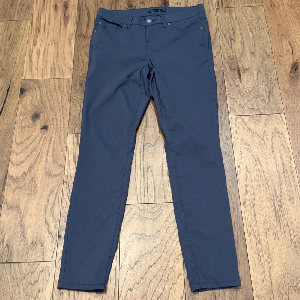 Prana Womens Halle Straight Leg Hiking Pants Gray Size 6